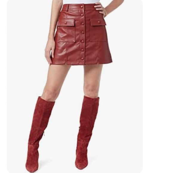 Sam Edelman Dresses & Skirts - NWT!! Sam Edelman faux leather skirt, size large